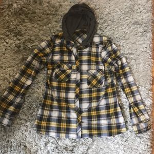 Flannels shirt/hoodie!